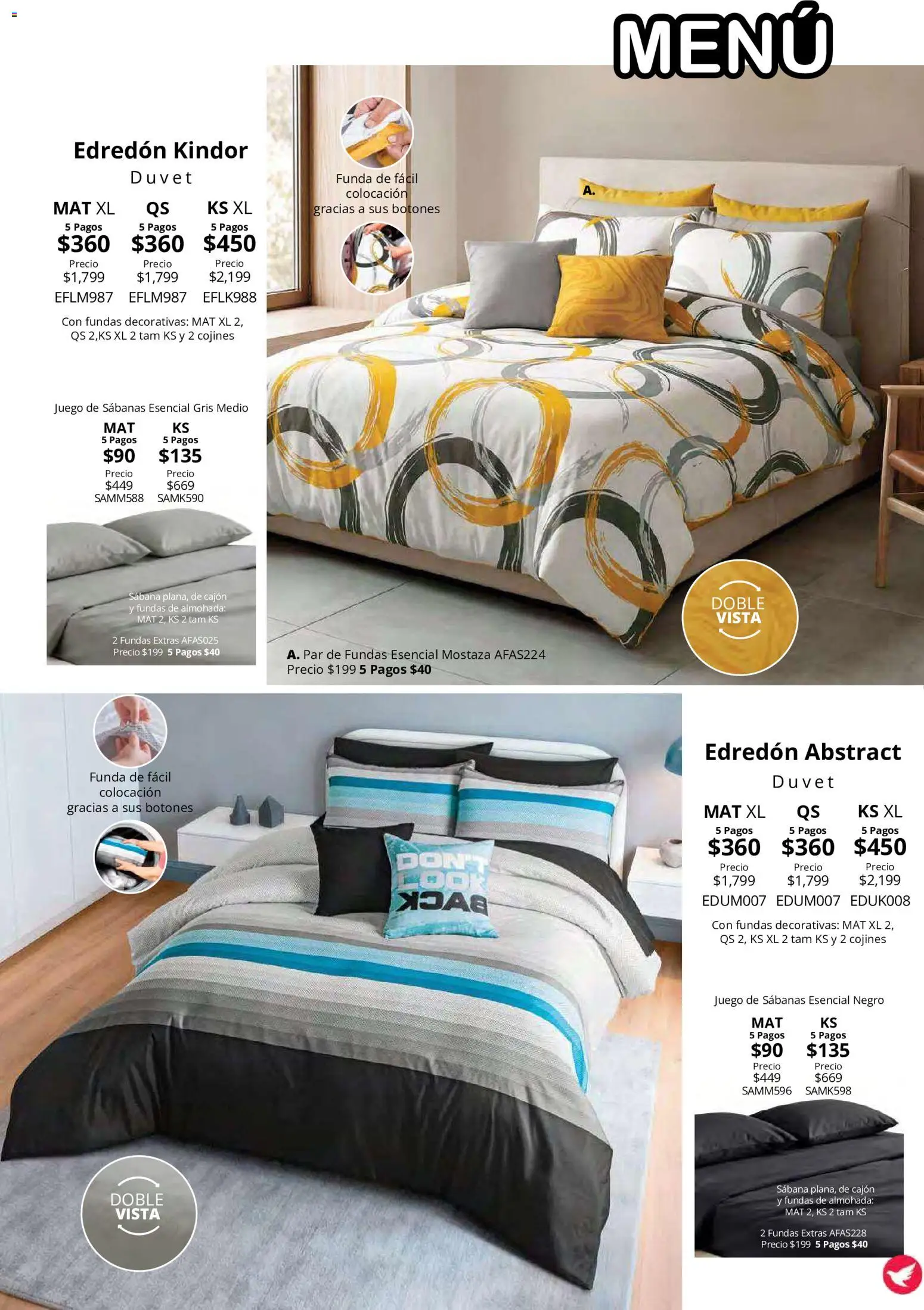 Nuevas ofertas de Colchas Concord válidas en toda la República Mexicana desde el 15/10/2026. ¡Encuentra las mejores ofertas en Colchas Concord catálogo! | Página: 15