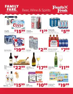 Preview of Family Fare weekly ads valid from 14.06.2026 | Page: 15 | Products: Butter, Beer, Tea, Vodka