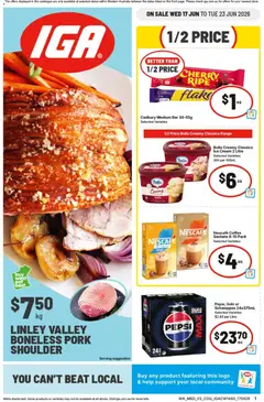Preview of IGA catalogue NT/WA - valid from 17.06.2026