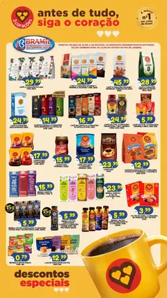 Bramil Supermercados ofertas 3 corações - Pré-Visualização do folheto da loja Bramil Supermercados, válido de 12/08/2026