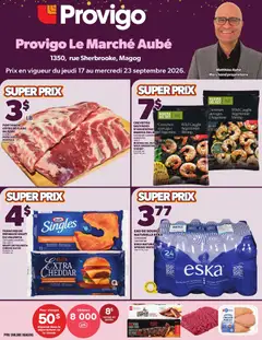 Preview of Provigo weekly flyer / circulaire from shop Provigo valid from Sep 17, 2026