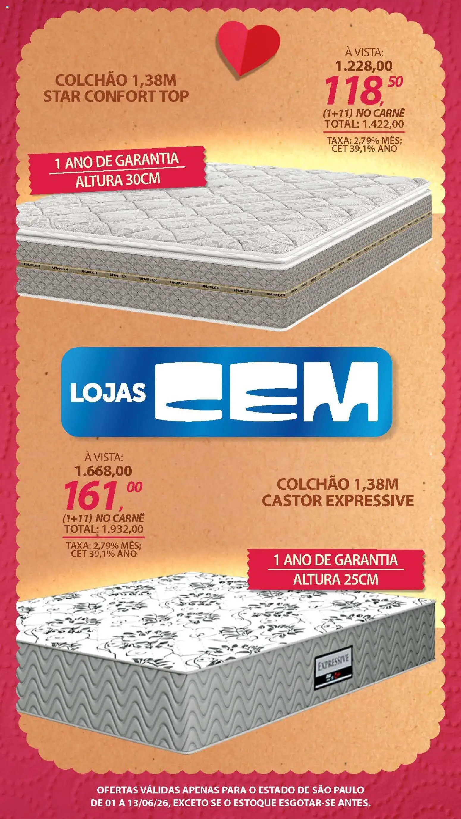 Lojas Cem Folheto - válido de 01.06.2026 | Página: 95