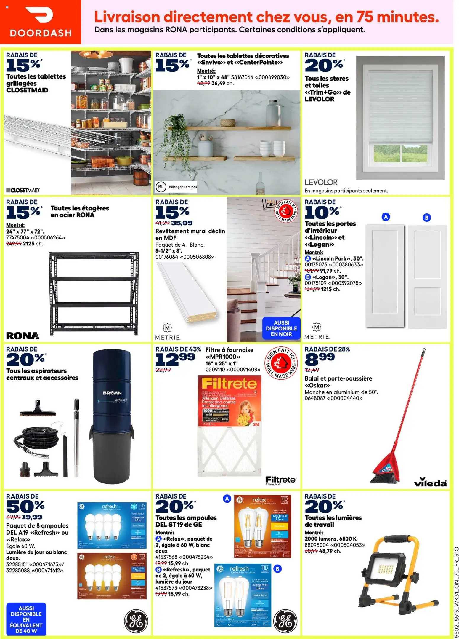 Rona flyer valid from Aug 27, 2026 | Page: 17 | Products: Box