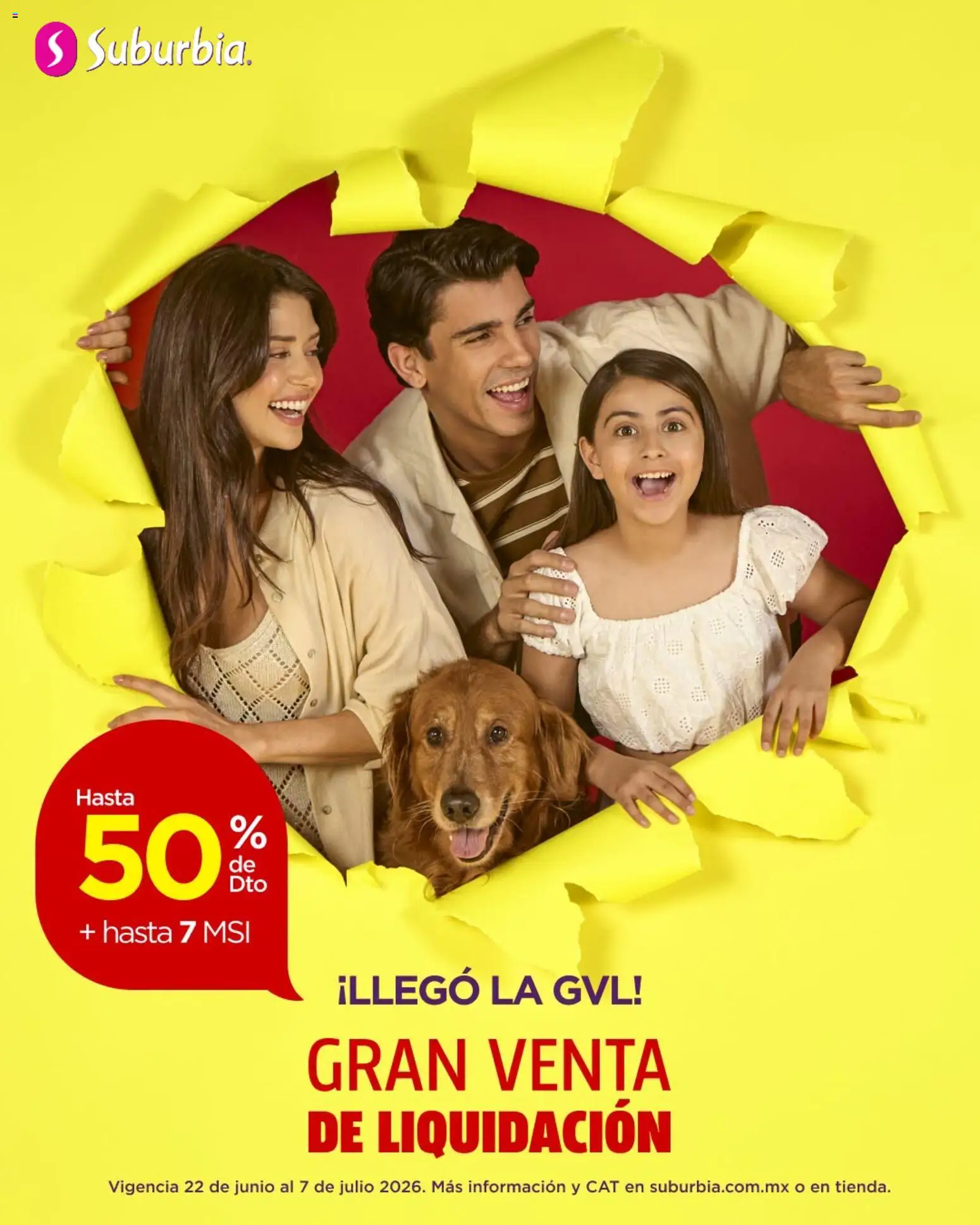Nuevas ofertas de Suburbia válidas en toda la República Mexicana desde el 22/06/2026. ¡Encuentra las mejores ofertas en Suburbia catálogo! | Página: 1