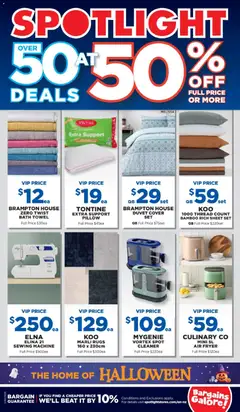 Spotlight Over 50 Deals preview  - valid from 7 Oct 2026