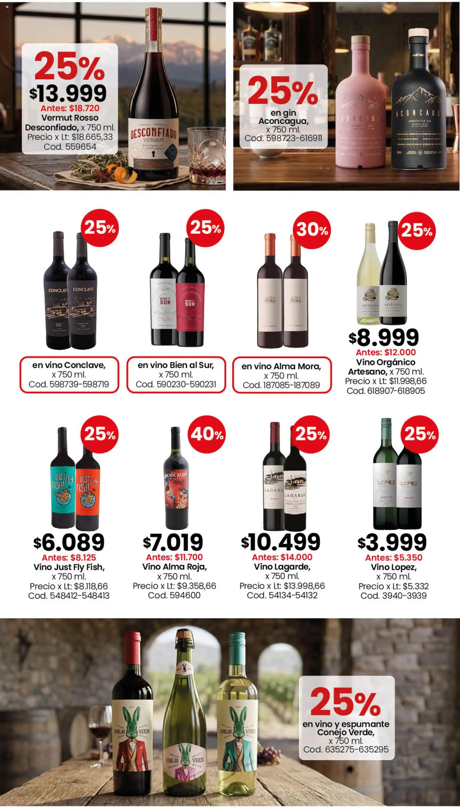 Coto -  Almacén y bebidas │ válido desde el 28/09/2026 | Página: 2 | Productos: Conejo, Vermut, Espumante, Vino