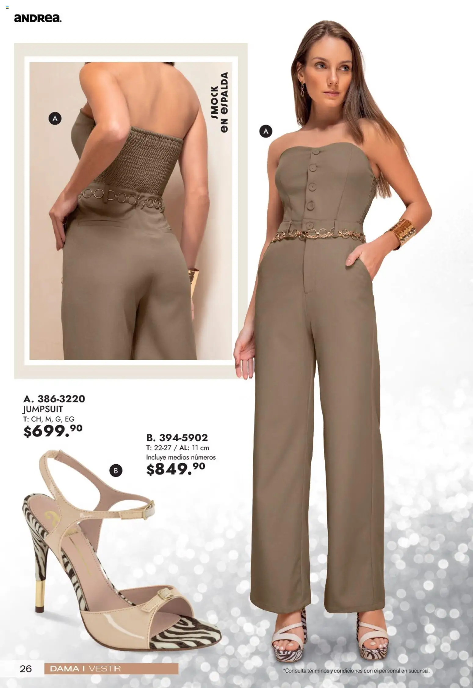 Nuevas ofertas de Andrea válidas en toda la República Mexicana desde el 12/07/2026. ¡Encuentra las mejores ofertas en Andrea catálogo Fiestas y Celebraciones! | Página: 26