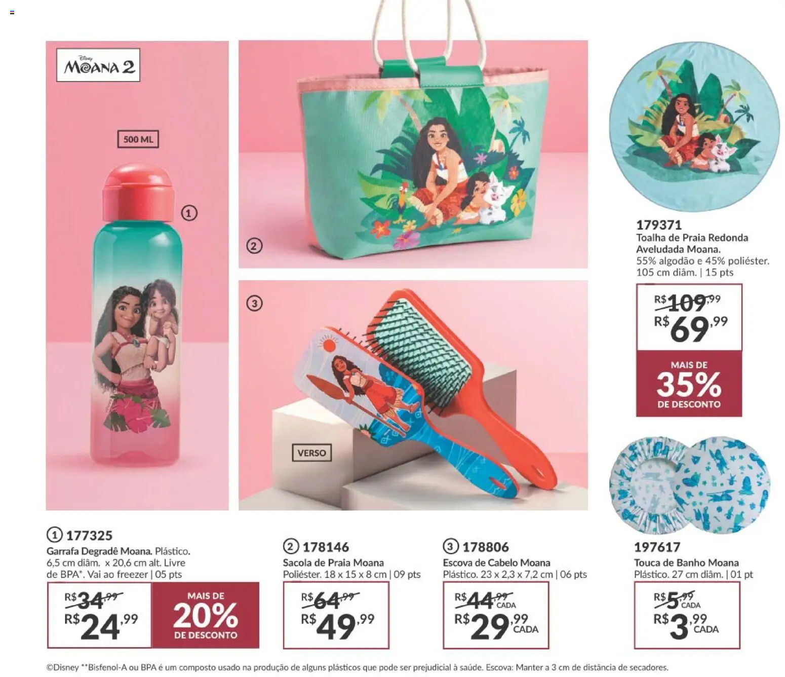Avon Folheto - válido de 01/09/2026 | Página: 81 | Produtos: Freezer, Sacola, Algodão, Touca de banho