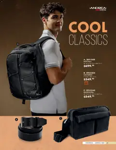 Vista previa de Andrea catálogo Primavera, nuevo folleto de la tienda, válido en México a partir del 25.01.2026 | Página: 44 | Productos: Lentes, Maleta, Lentes de sol, Video