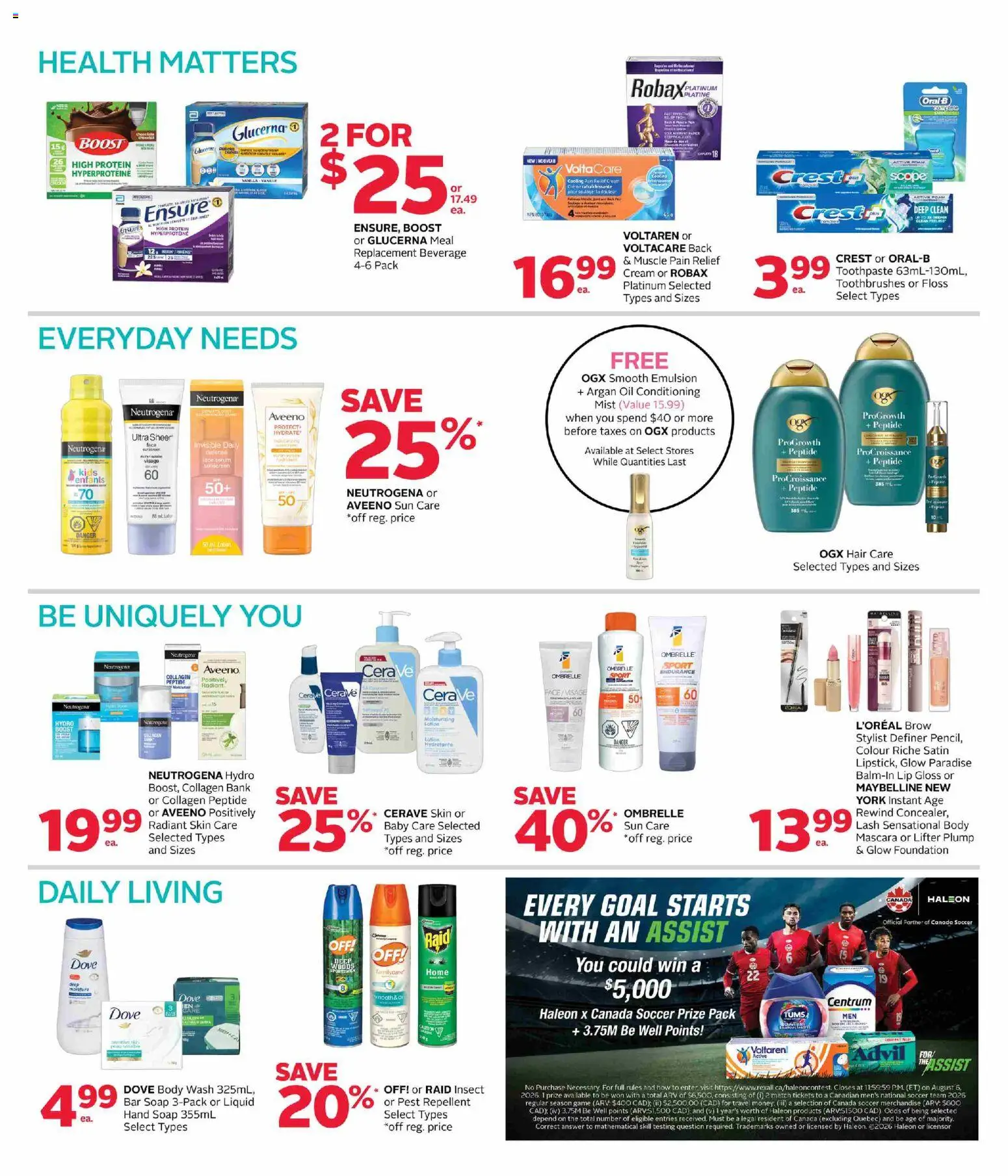 Rexall flyer valid from Jul 3, 2026 | Page: 4