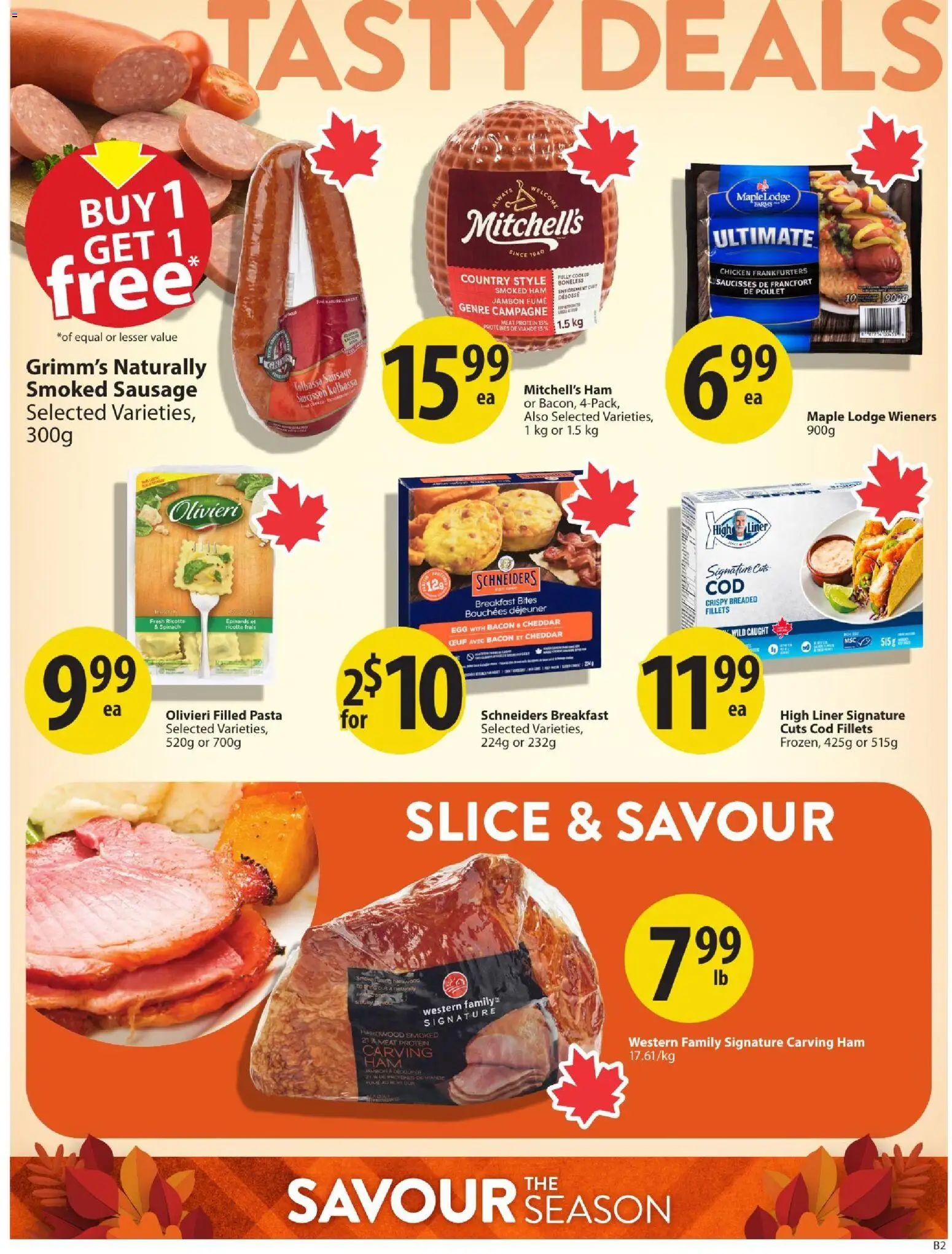 Save on foods flyer valid from Oct 8, 2026 | Page: 8