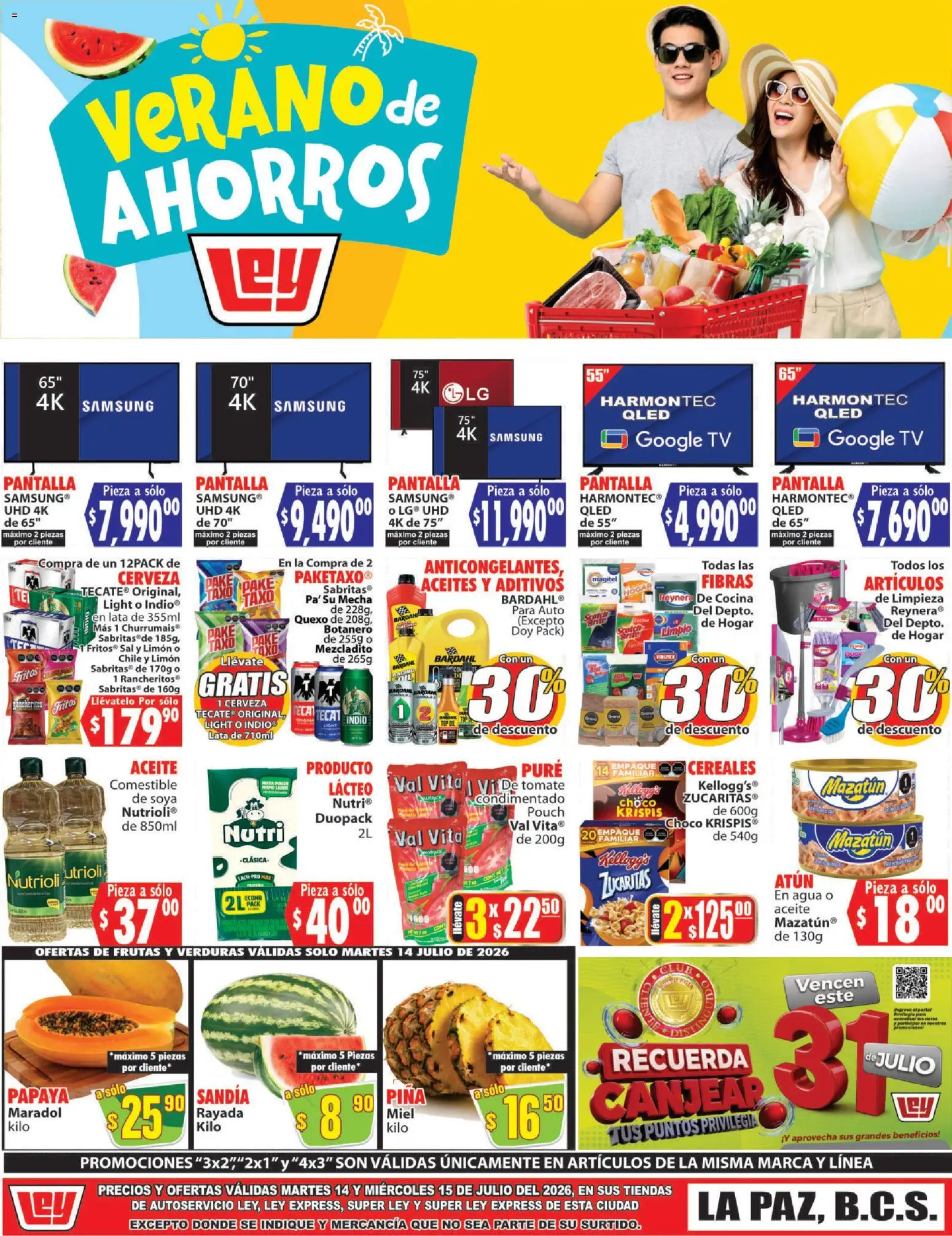 Nuevas ofertas de Casa Ley válidas en toda la República Mexicana desde el 14/07/2026. ¡Encuentra las mejores ofertas en Casa Ley folleto Autoservicio! | Página: 2