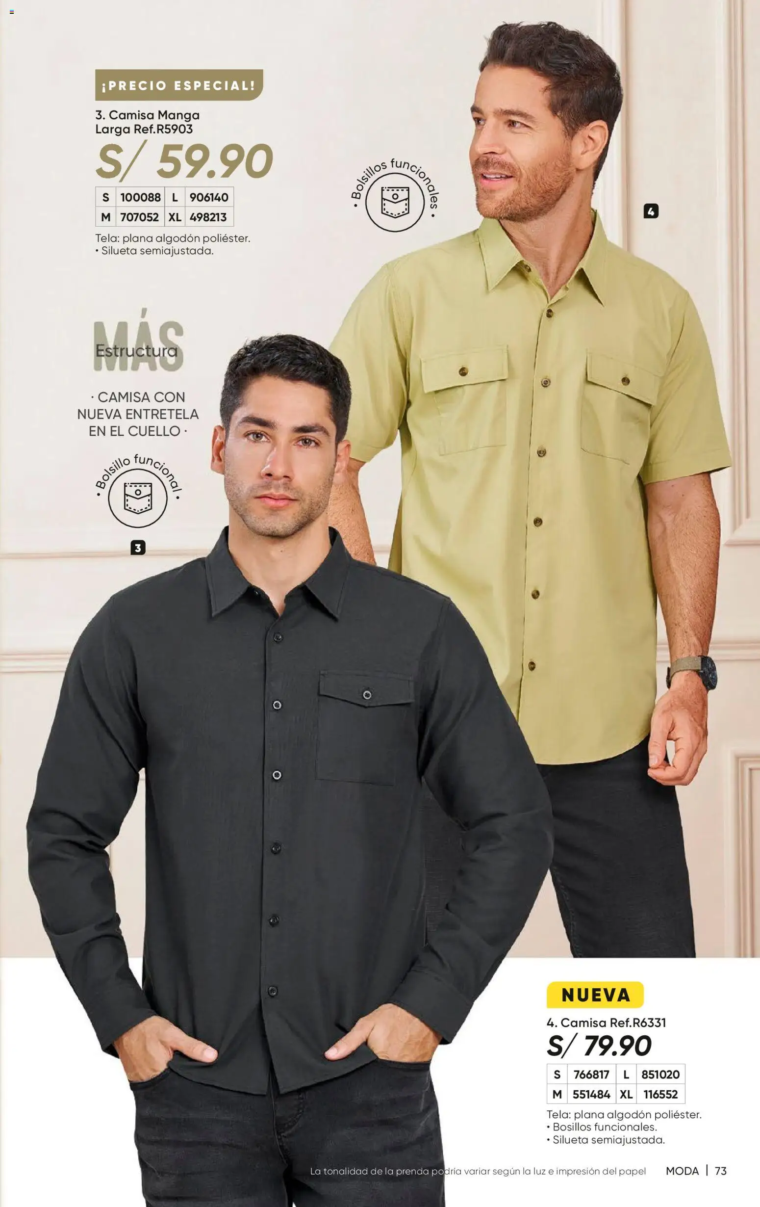 Catálogo Azzorti válido desde 31/08/2026 | Página: 79 | Productos: Cuello, Camisa, Algodón