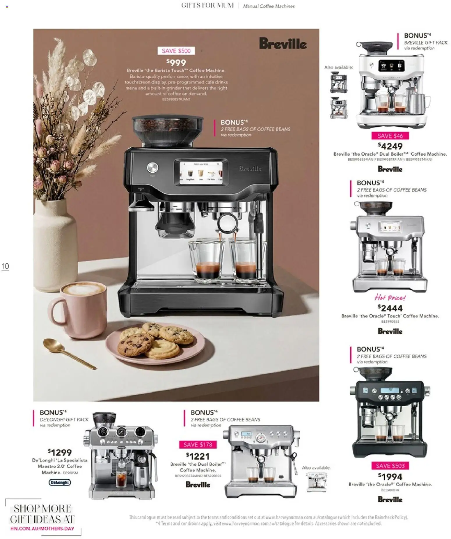 Harvey Norman catalogue - valid from 01.05.2026 | Page: 10 | Products: Coffee, Accessories, Grinder