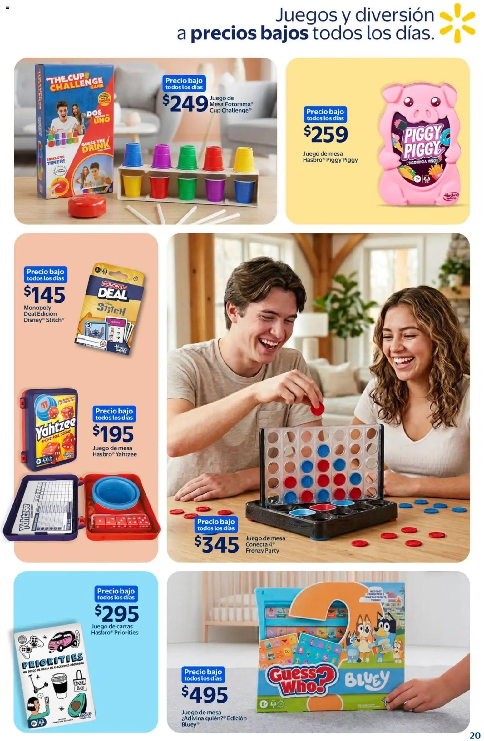 Nuevas ofertas de Walmart válidas en toda la República Mexicana desde el 08.06.2026. ¡Encuentra las mejores ofertas en Walmart folleto Toy Story! | Página: 20 | Productos: Juego, Mesa