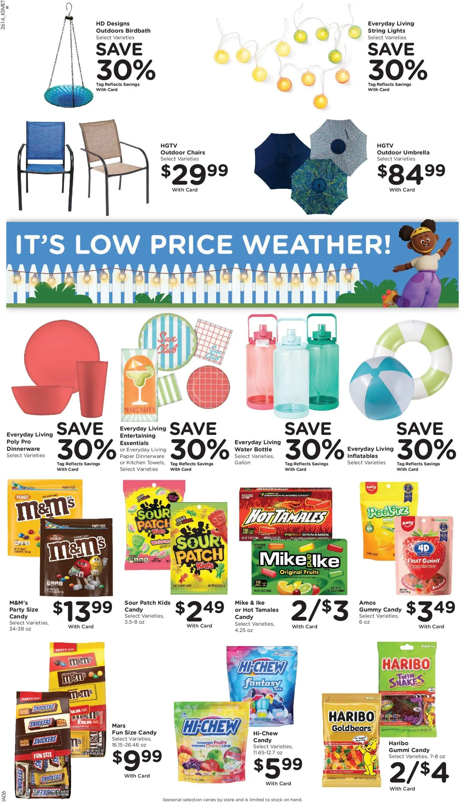 King Soopers Weekly Ad - valid from 06.05.2026 | Page: 16 | Products: Tire, Chocolate, Water, Fruits