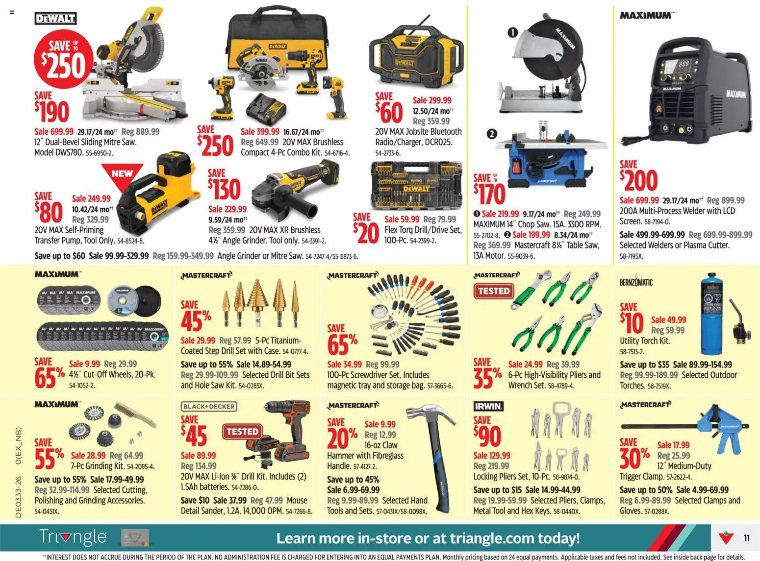 Canadian Tire flyer valid from Aug 13, 2026 | Page: 11