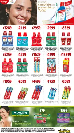 Vista previa Yaguar - Aliados de tu bolsillo Parque Chacabuco válido desde el 15.06.2026 | Página: 3 | Productos: Cepillo, Jabón, Enjuague bucal, Radiante