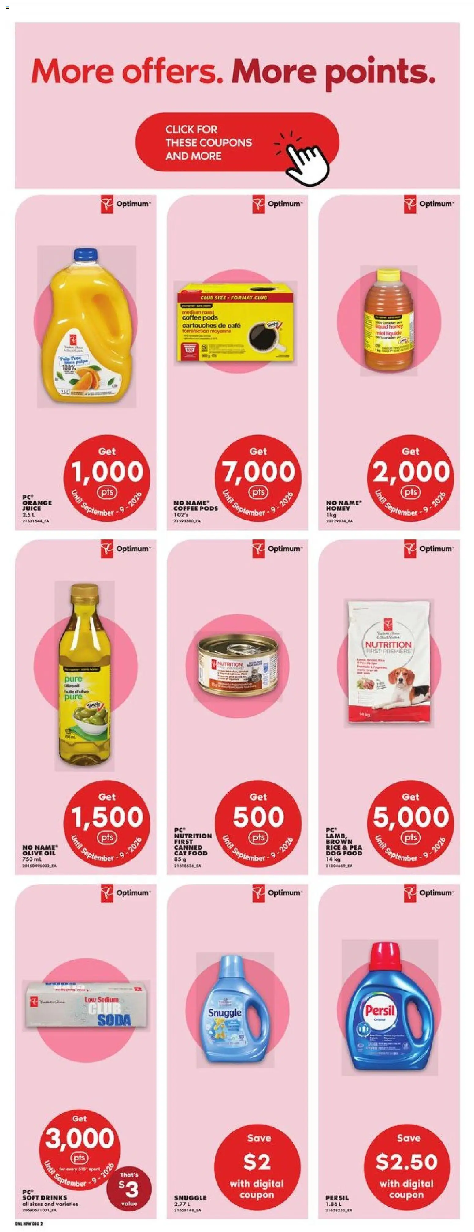 No Frills flyer valid from Aug 13, 2026 | Page: 10 | Products: Rice, Roast, Dog food, Food