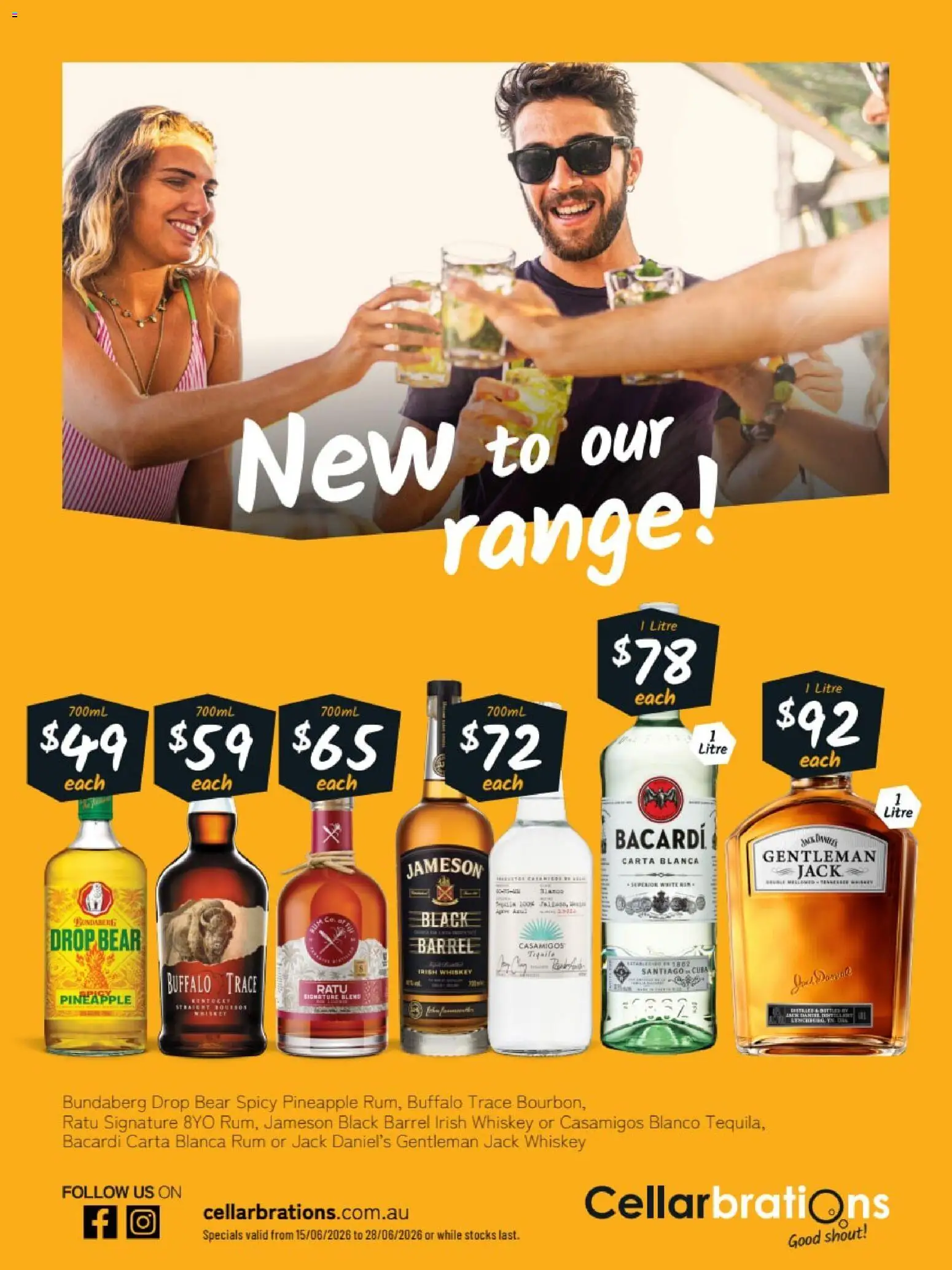 Cellarbrations catalogue - valid from 15.06.2026 | Page: 3 | Products: Pineapple, Whiskey, Rum
