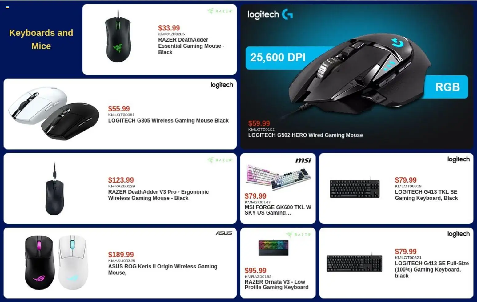 Canada Computers flyer valid from Sep 22, 2026 | Page: 5 | Products: Mouse, Keyboard