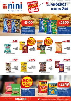 Vista previa NINI Mayorista ofertas válido desde el 27.04.2026 | Página: 19 | Productos: Sal, Mani, Tomate, Queso