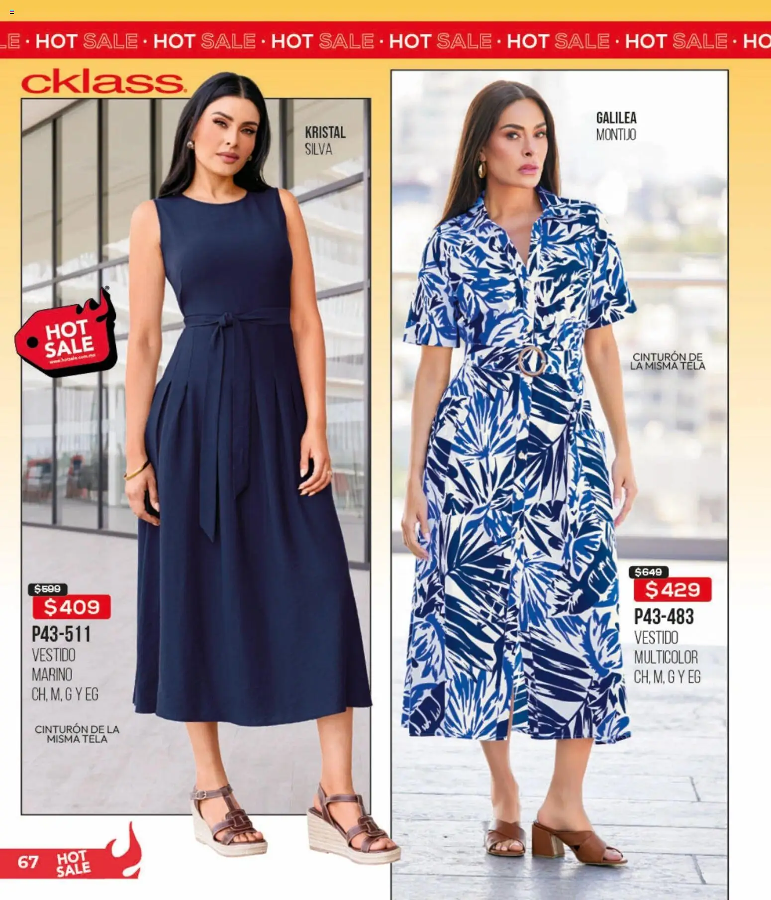 Nuevas ofertas de Cklass válidas en toda la República Mexicana desde el 15.05.2026. ¡Encuentra las mejores ofertas en Cklass Hot Sale! | Página: 68 | Productos: Cinturón, Vestido