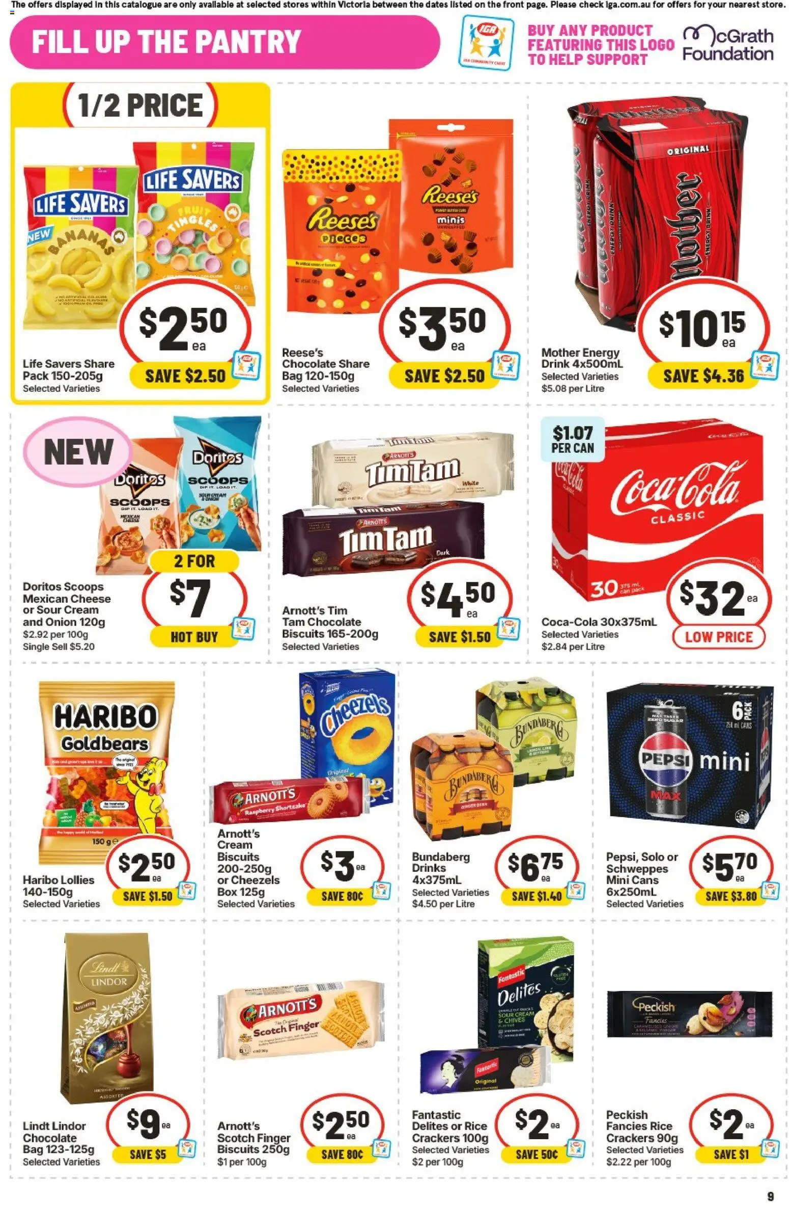IGA catalogue - valid from 23/09/2026 | Page: 9 | Products: Ham, Chicken, Pork, Cocktail