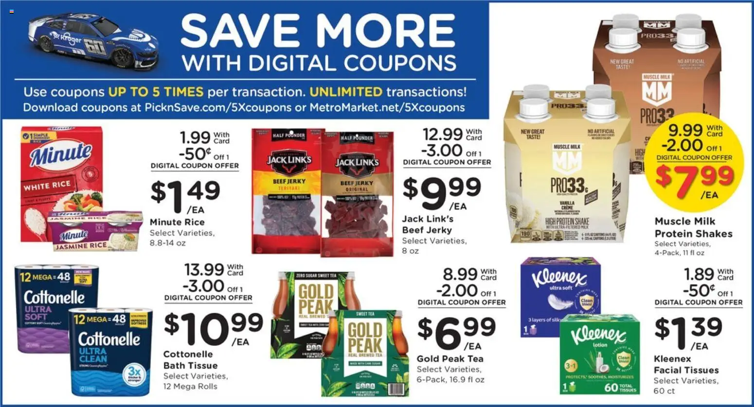 Pick ‘n Save Weekly Ad - valid from 09/02/2026 | Page: 9 | Products: Bath, Rice, Protein, Beef