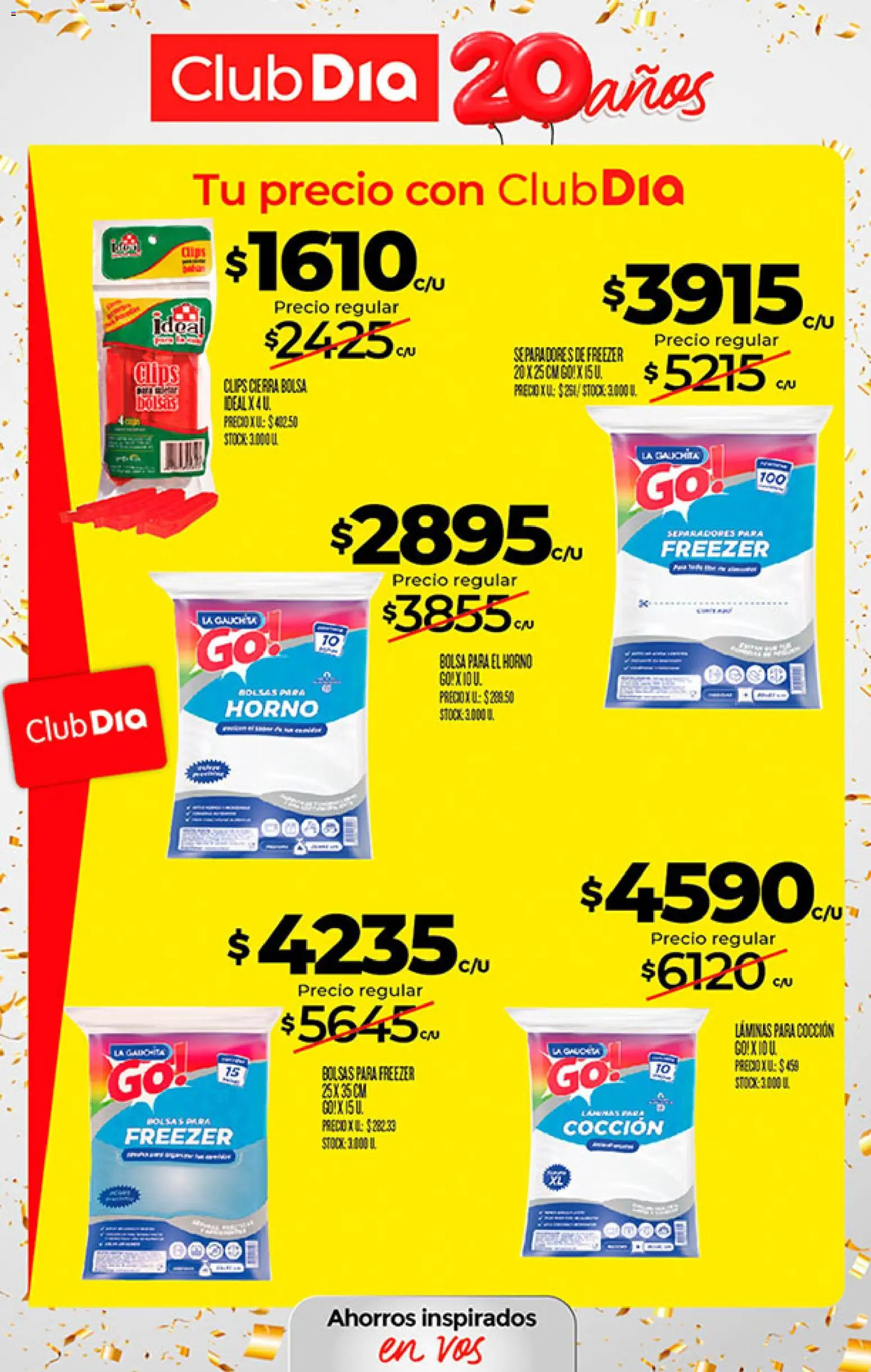 Supermercado DIA Ofertas │ válido desde el 09/09/2026 | Página: 41 | Productos: Bolsa, Horno, El horno, Freezer