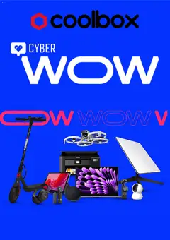 Vista previa de folleto Coolbox Cyber Wow de la Coolbox válido desde 13/07/2026
