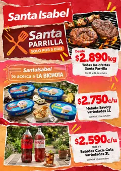 Santa Isabel Ofertas válido desde el 08.10.2026
