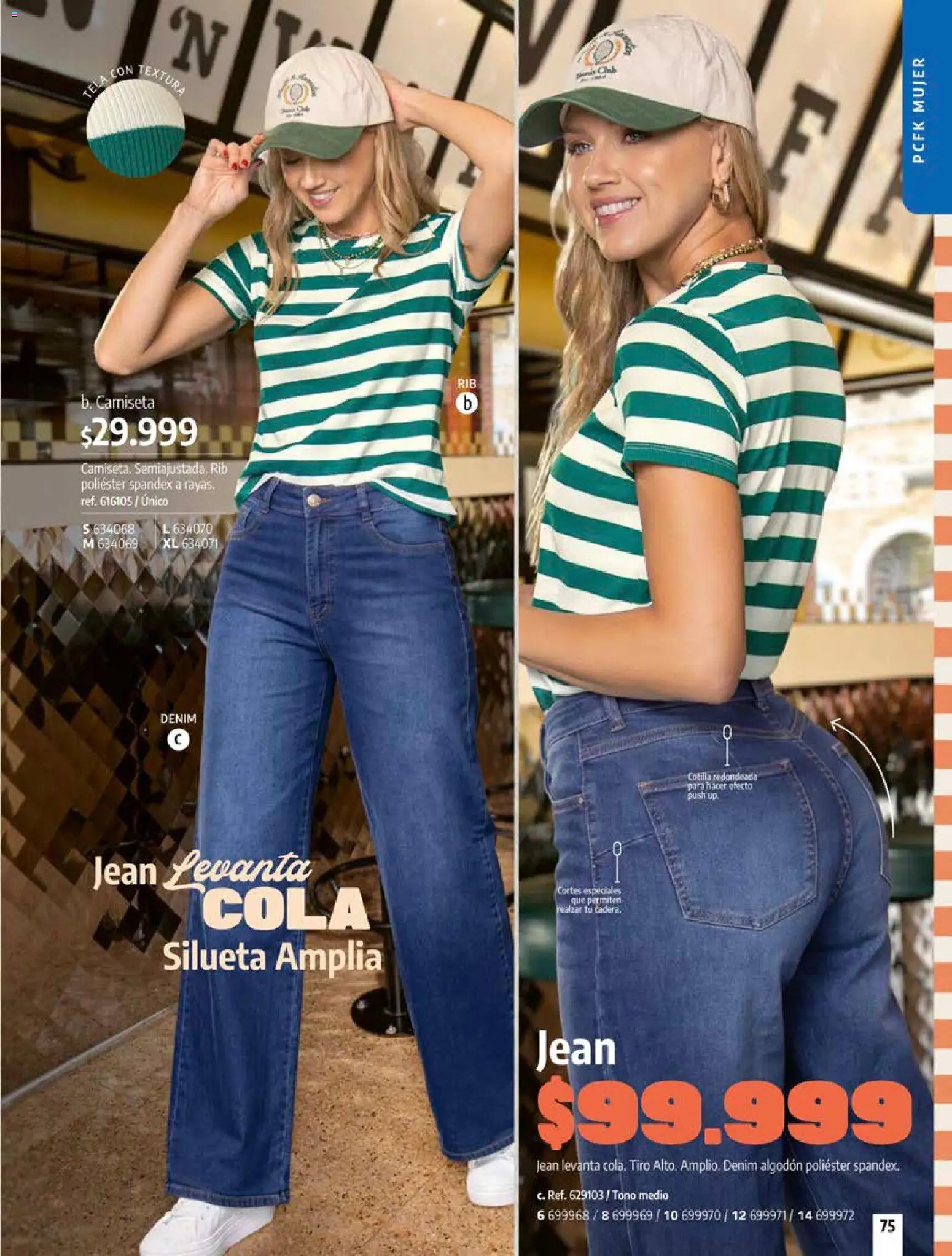 Pacifika revista - valida desde el 18/09/2026 | Página: 75 | Productos: Té, Algodón, Jean, Camiseta