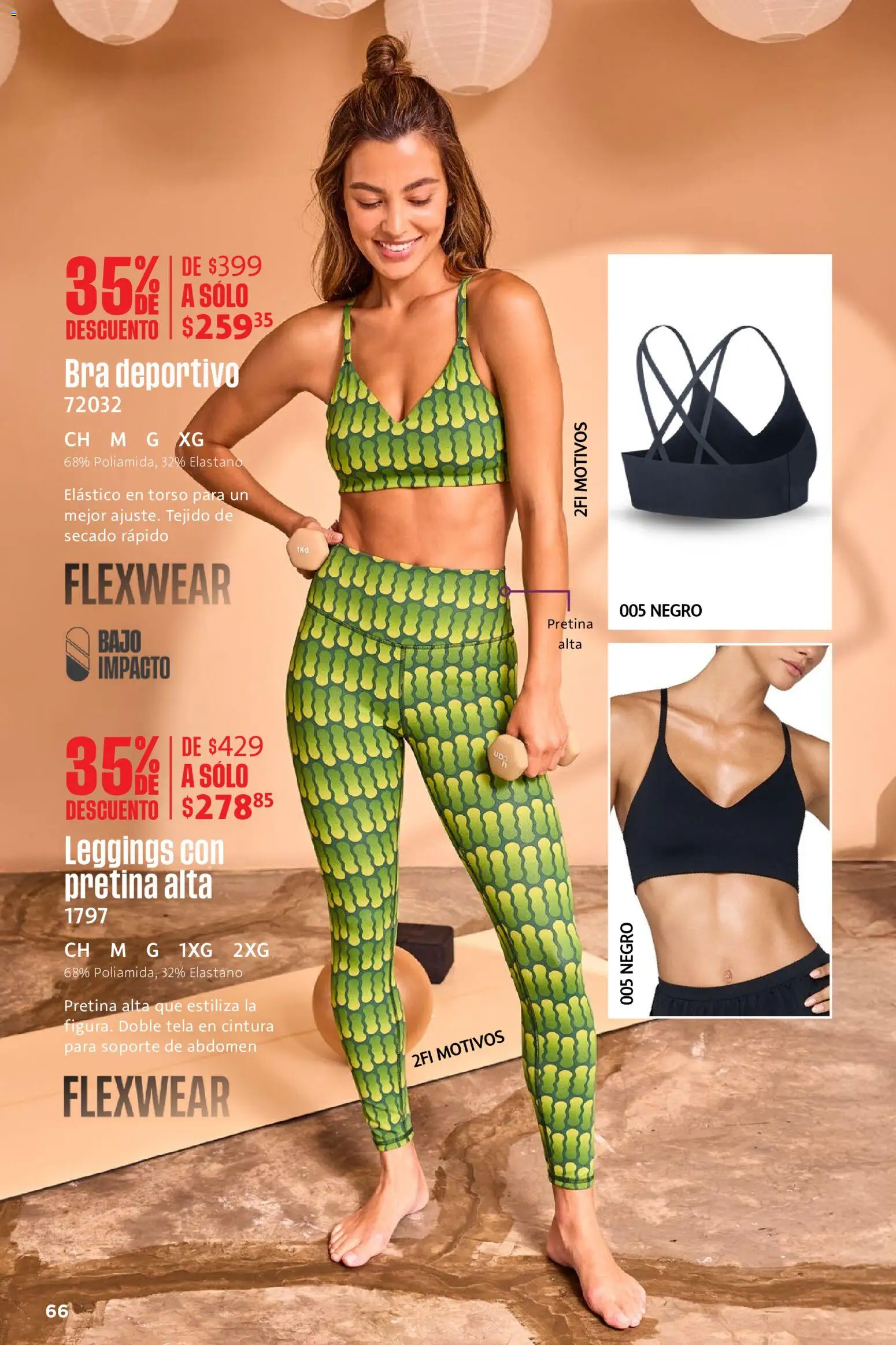 Nuevas ofertas de Ilusión válidas en toda la República Mexicana desde el 01.06.2026. ¡Encuentra las mejores ofertas en Ilusión catálogo Rebajas de Verano! | Página: 66 | Productos: Leggings