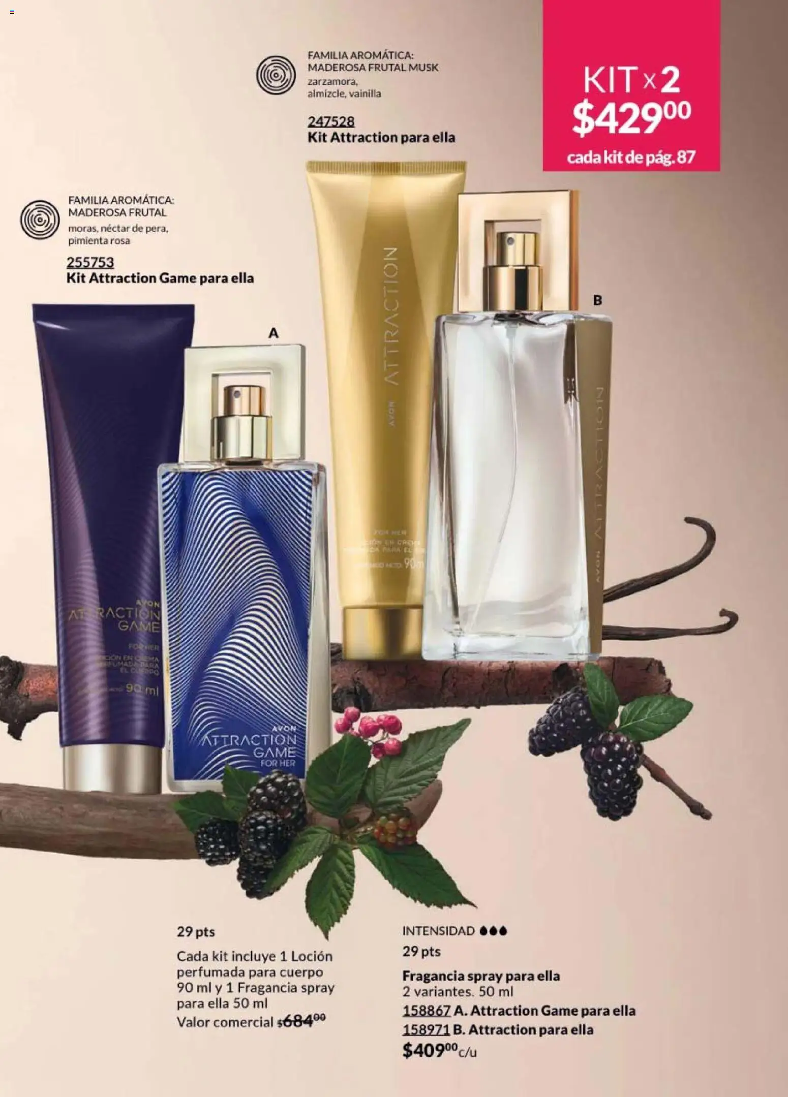 Nuevas ofertas de AVON válidas en toda la República Mexicana desde el 20/02/2026. ¡Encuentra las mejores ofertas en AVON campaña 4 2026! | Página: 81 | Productos: Pimienta, Loción, Vainilla, Fragancia