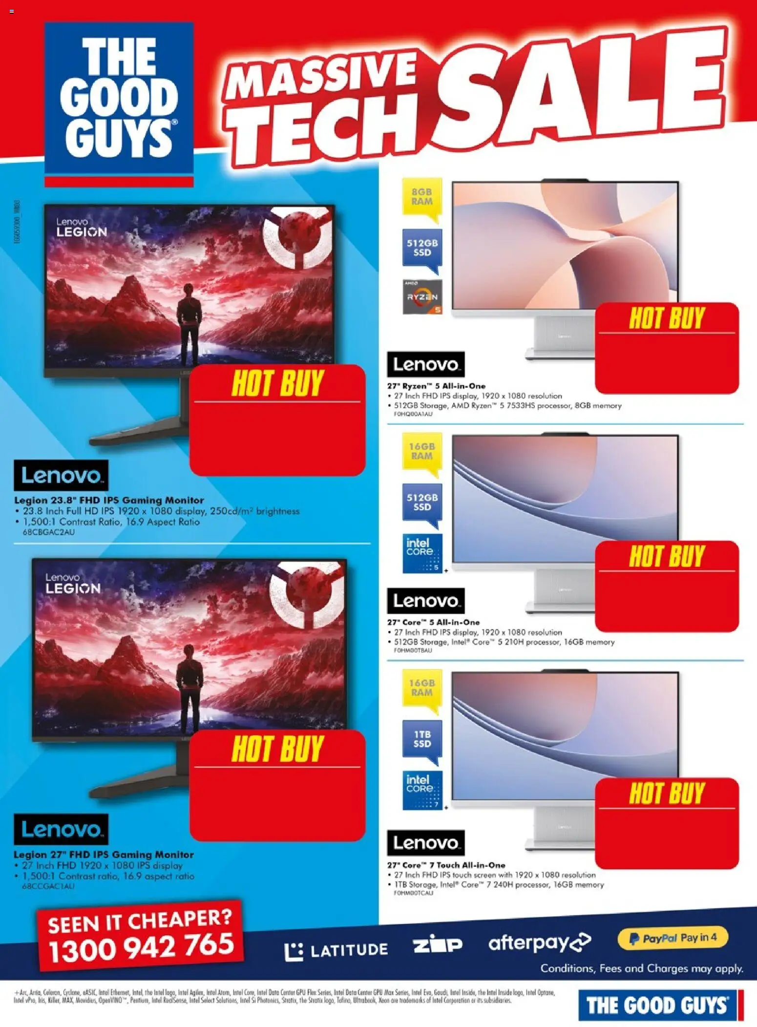 The Good Guys catalogue - valid from 16/07/2026 | Page: 6 | Products: Monitor, Screen