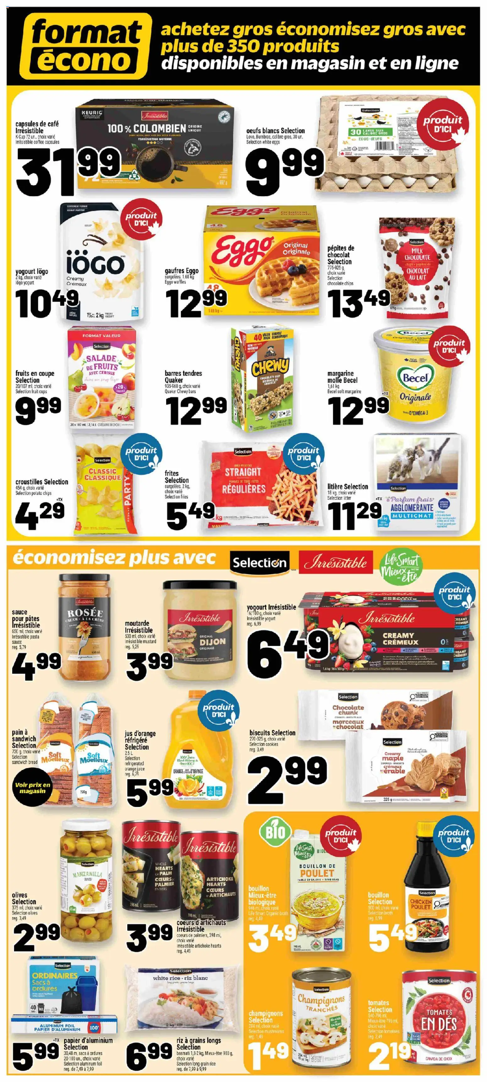 Metro flyer valid from Oct 1, 2026 | Page: 23 | Products: Chips, Broth, Milk, Eggs