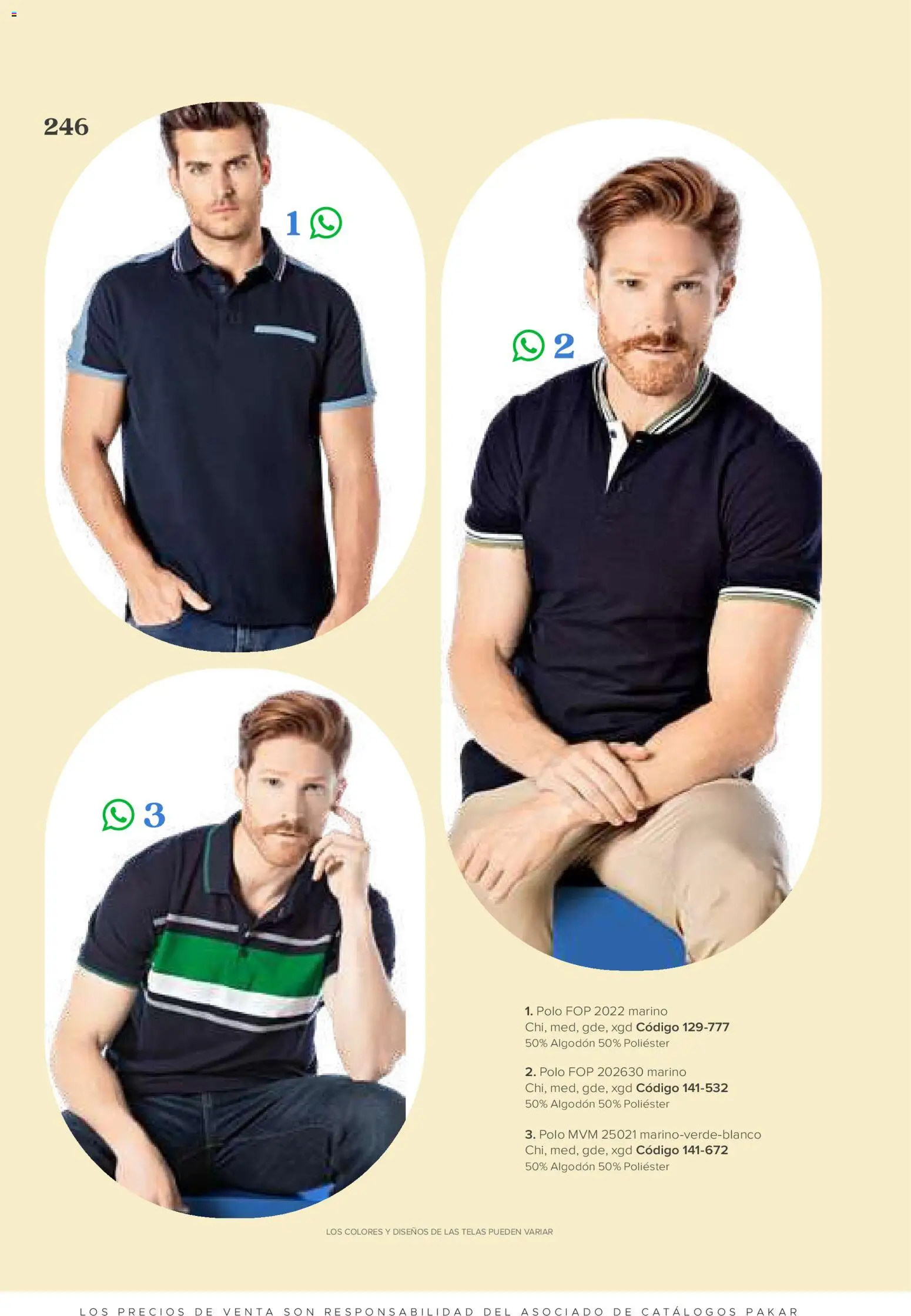 Nuevas ofertas de SC Pakar válidas en toda la República Mexicana desde el 31/07/2026. ¡Encuentra las mejores ofertas en SC Pakar catálogo Ropa! | Página: 246 | Productos: Algodón
