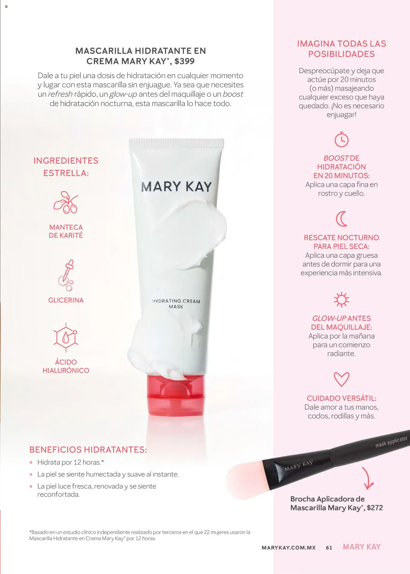 Nuevas ofertas de Mary Kay válidas en toda la República Mexicana desde el 01.03.2026. ¡Encuentra las mejores ofertas en Mary Kay catálogo! | Página: 61 | Productos: Crema, Mascarilla, Maquillaje