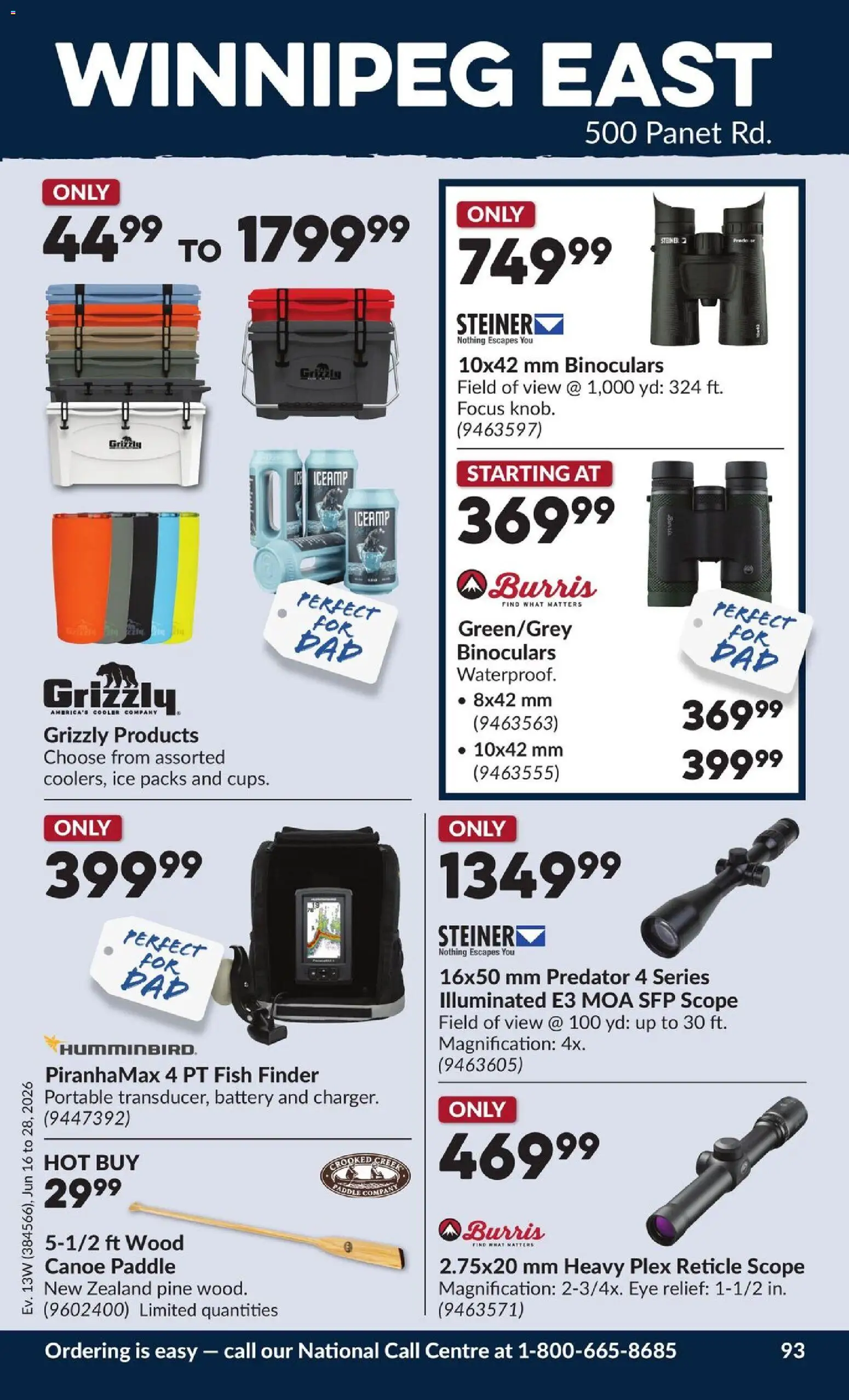 Princess Auto flyer valid from 16.06.2026 | Page: 99 | Products: Fish, Battery
