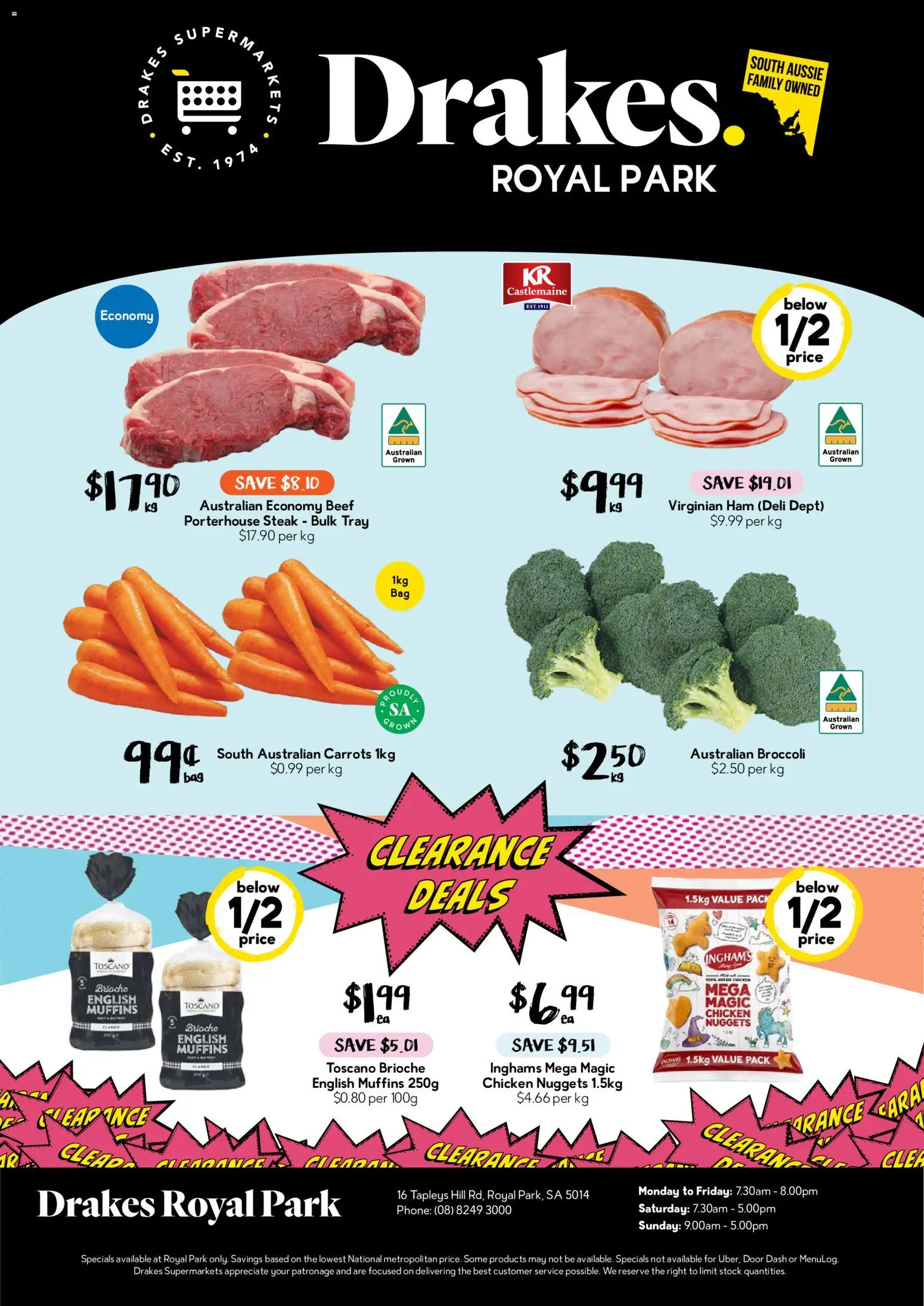 Drakes catalogue - valid from 01/07/2026 | Page: 2 | Products: Ham, Muffins, Beef, Phone