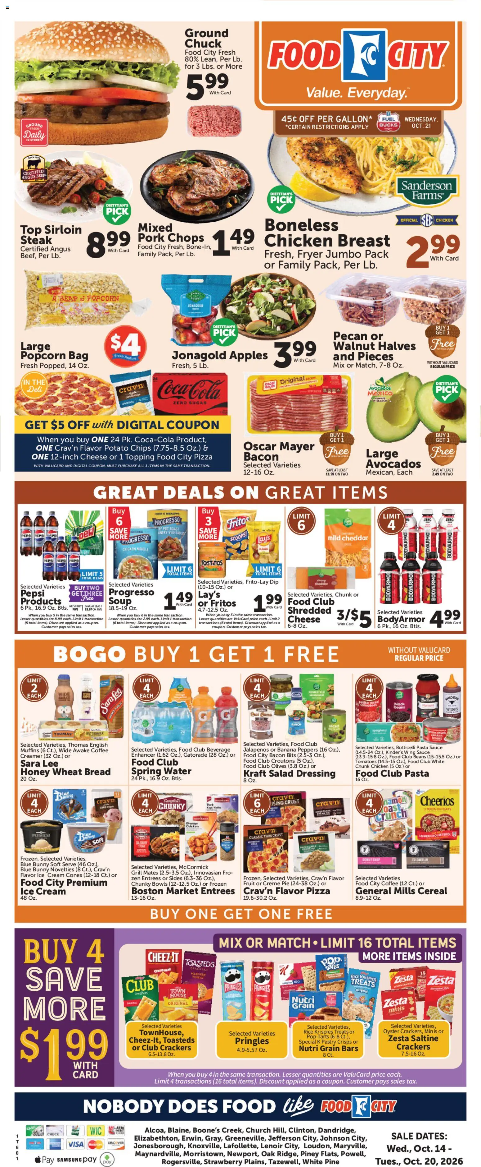 Food City Weekly Ad - valid from 10/14/2026 | Page: 3