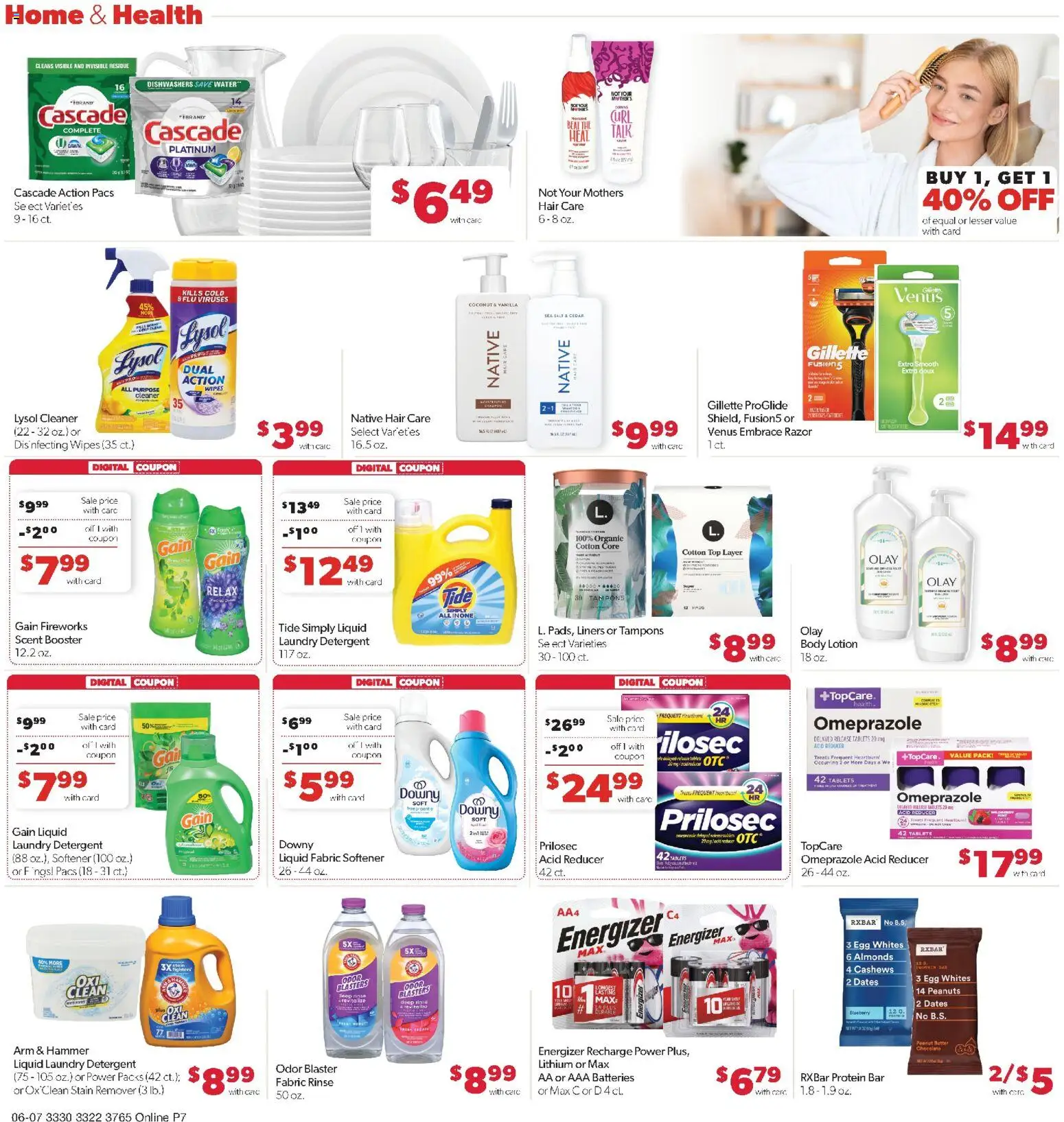 Family Fare Weekly Ad - MN - valid from 07.06.2026 | Page: 11 | Products: Fabric softener, Detergent, Water, Salt
