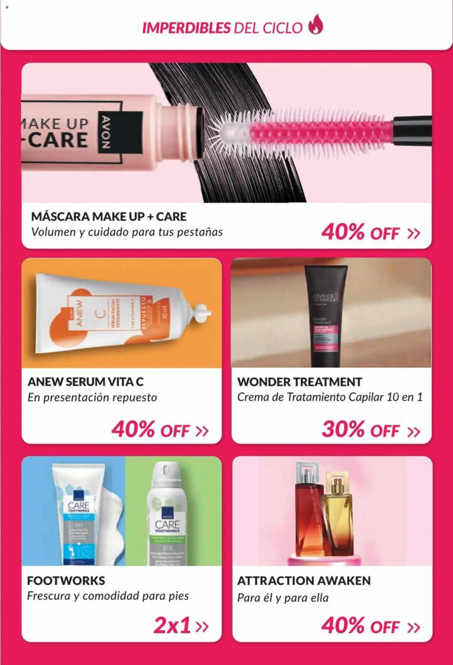 Catálogo AVON Campaña 5/2026 │ válido desde el 01.05.2026 | Página: 3 | Productos: Serum, Máscara, Crema