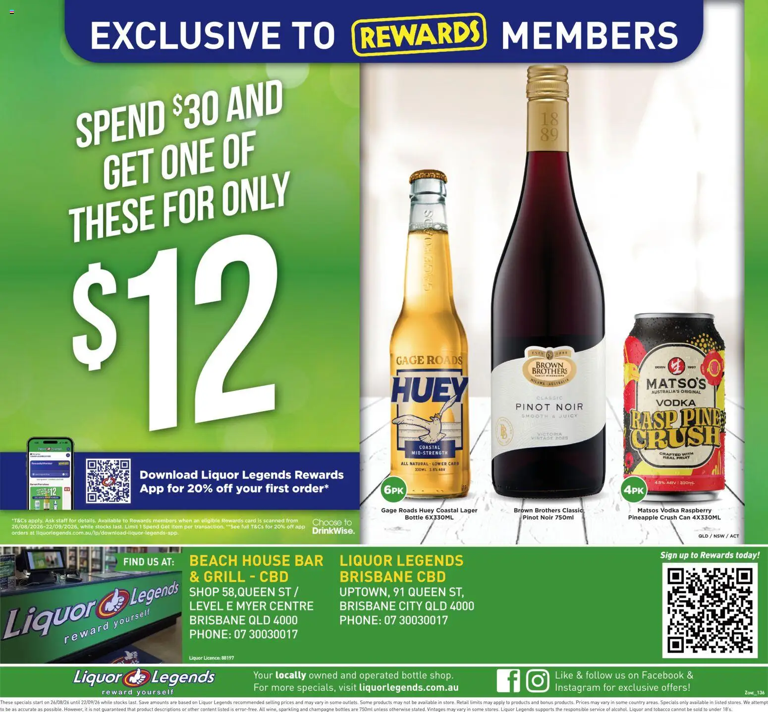 Liquor Legends catalogue - valid from 26/08/2026 | Page: 8 | Products: Vodka, Raspberry, Phone, Grill