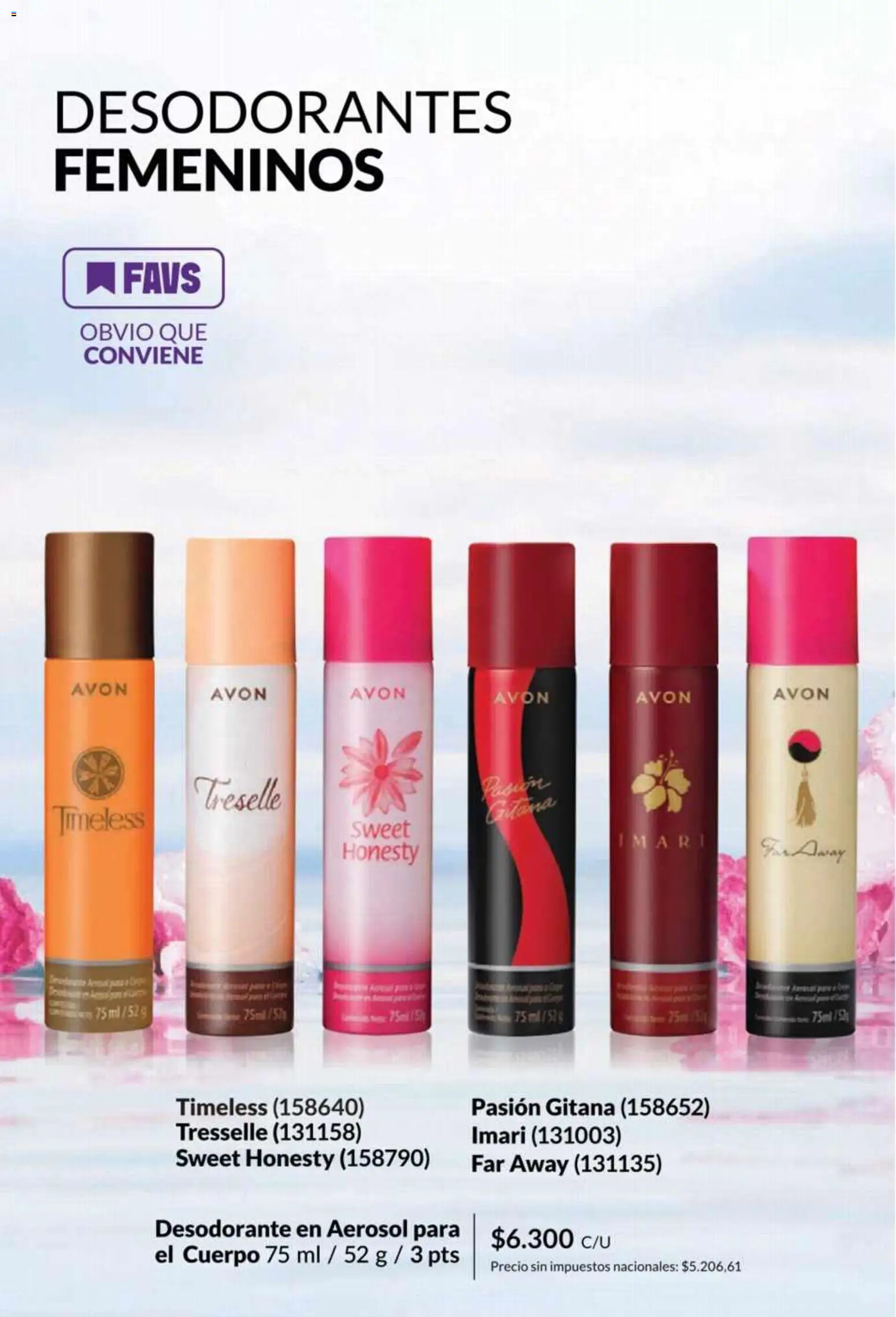 Catálogo AVON Campaña 5/2026 │ válido desde el 01.05.2026 | Página: 173 | Productos: Desodorante