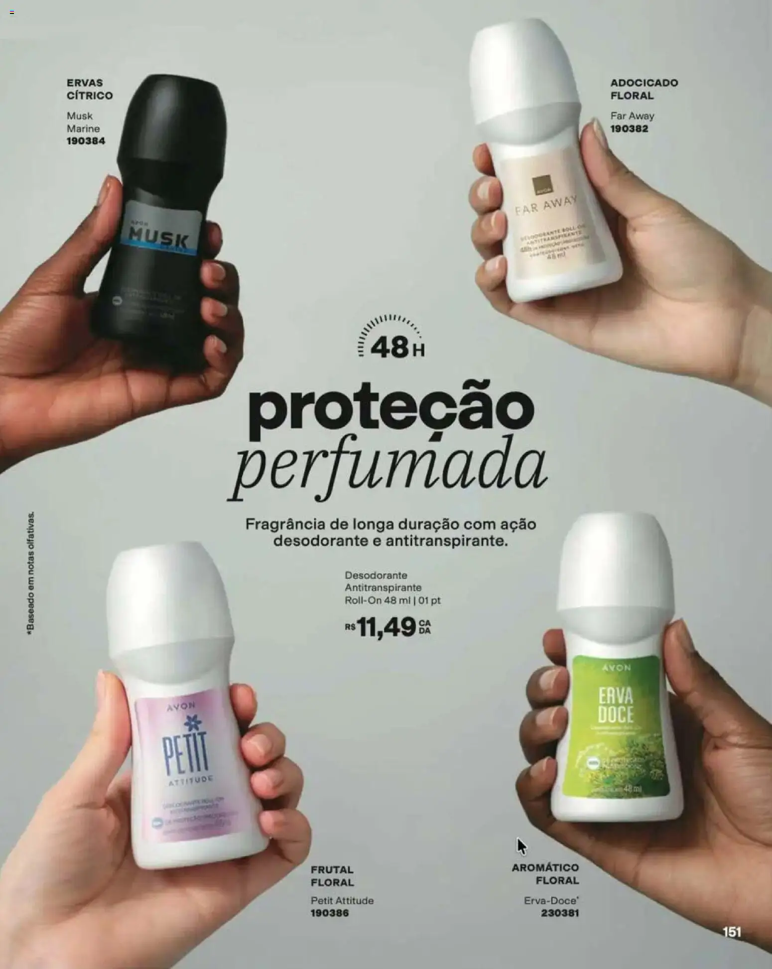 Avon Folheto - válido de 12/10/2026 | Página: 153 | Produtos: Fragrância, Desodorante, Doce