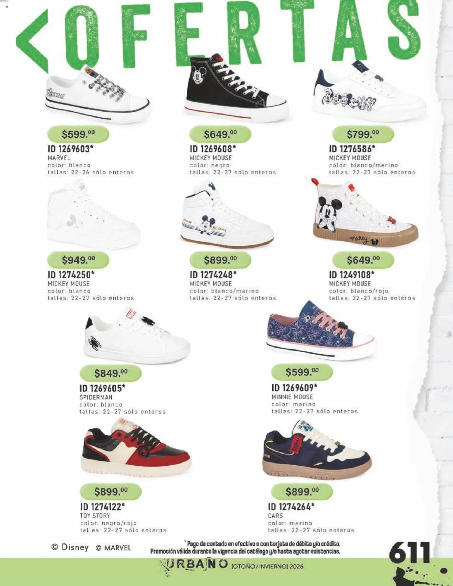 Nuevas ofertas de Price Shoes válidas en toda la República Mexicana desde el 31/07/2026. ¡Encuentra las mejores ofertas en Price Shoes catálogo Urbano! | Página: 611 | Productos: Mouse