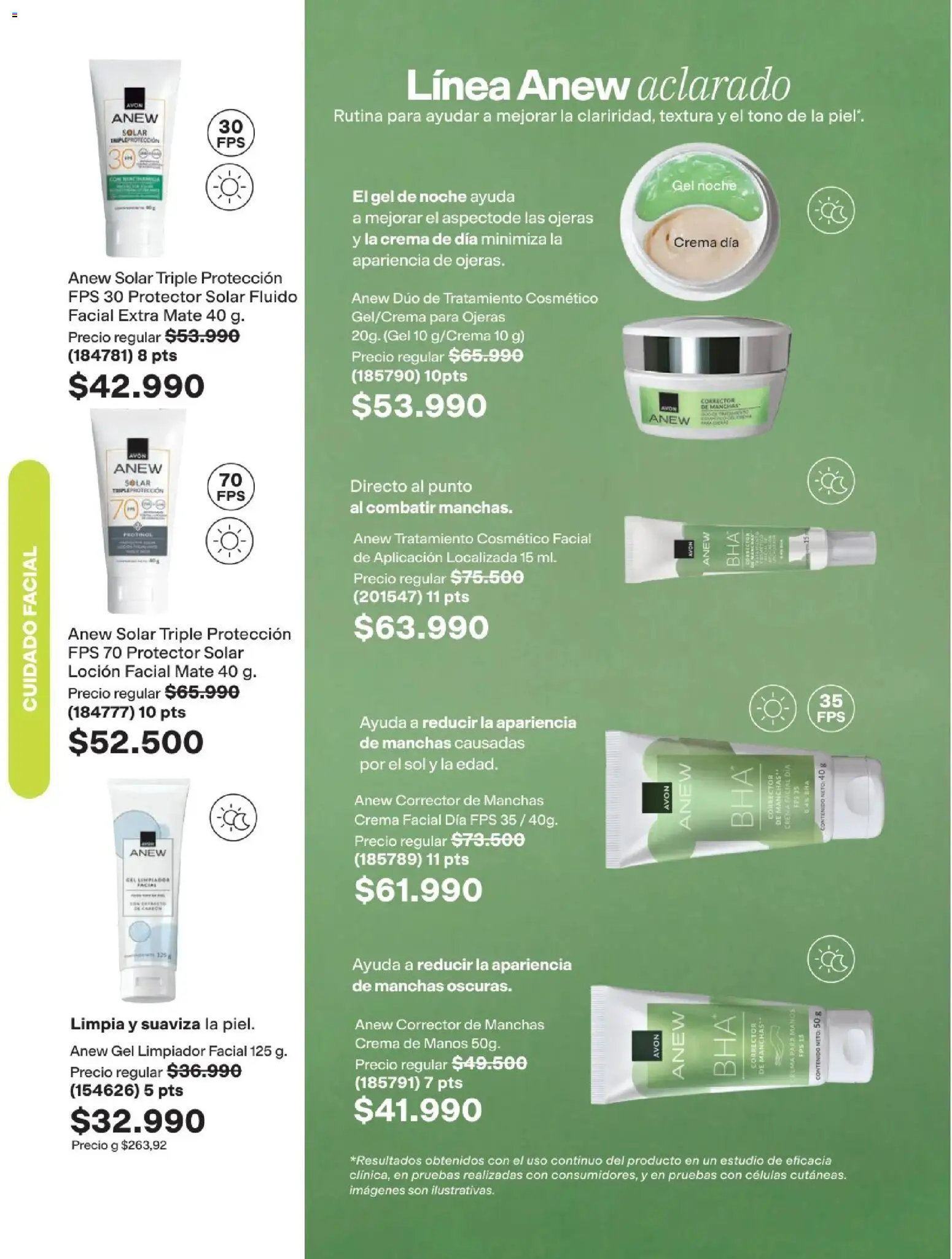 Avon revista - valida desde el 01.08.2026 | Página: 122 | Productos: Crema, Loción, Protector solar, Corrector