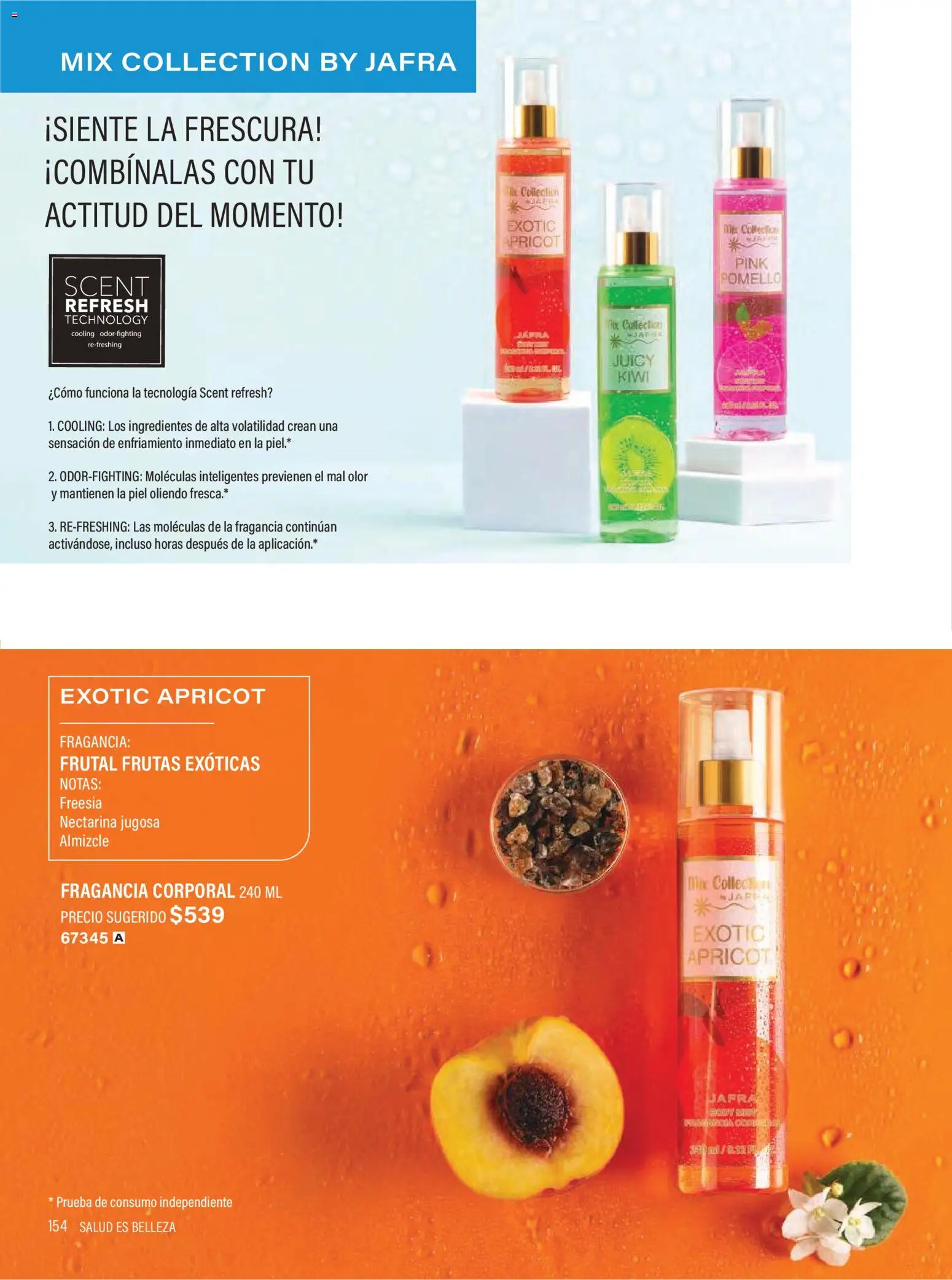 Nuevas ofertas de JAFRA válidas en toda la República Mexicana desde el 01.02.2026. ¡Encuentra las mejores ofertas en JAFRA catálogo Organizador de Ventas! | Página: 152 | Productos: Kiwi, Fragancia